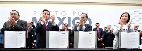 Firma Del Pacto Por M Xico Presidencia De La Rep Blica Epn Gobierno