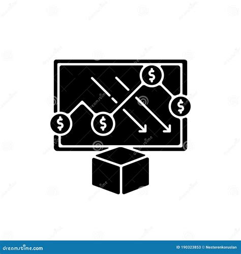 Cost Analysis Line Icons Collection Profitability Budgeting Expenses