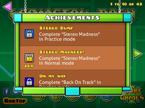 Screenshot Of Geometry Dash Ipad Mobygames