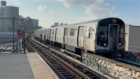 Bmt Jamaica Line J Z Exp And M Lcl Trains Hewes Street R