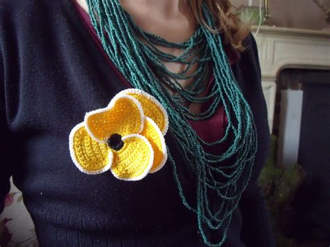 Broche Au Crochet Id Es Et Tutoriel