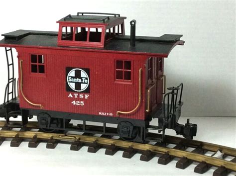 Bachmann G Scale Santa Fe Caboose Atsf Ebay