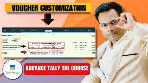 Tally Tdl Course Voucher Customization Tally Prime Free Tdl Direct Discount Learnwell Youtube