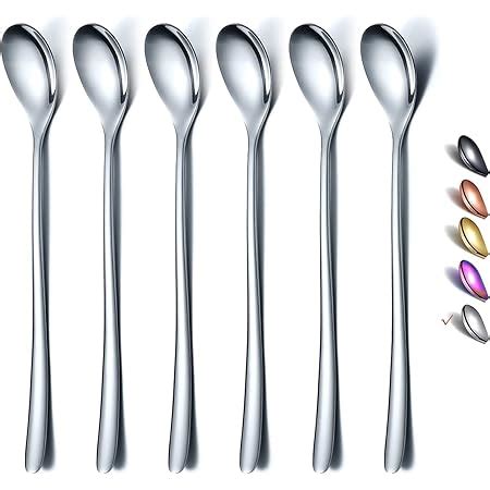 Amazon Hiware Inch Long Handle Iced Tea Spoon Coffee Spoon Ice