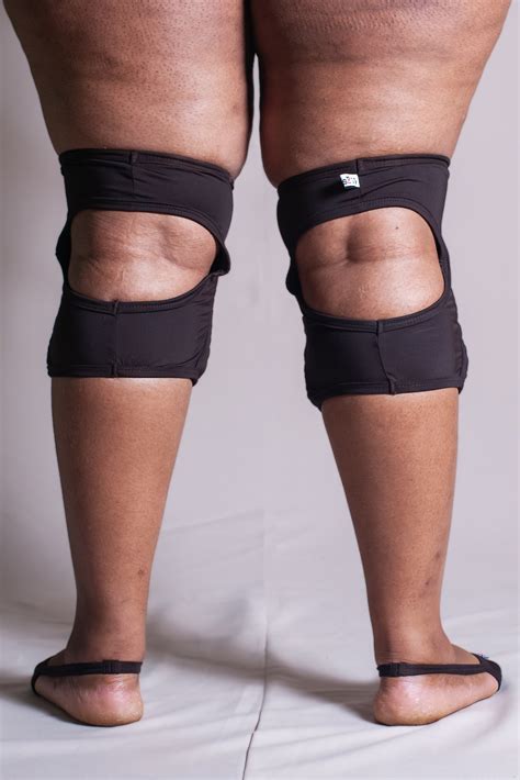 Joelheiras Tons Nude Inversa Pole Wear