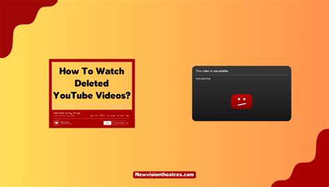 How To Watch Deleted YouTube Videos 7 Methods