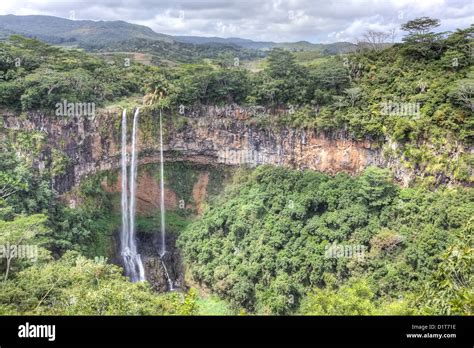 Scenic Chamarel falls in Mauritius Stock Photo - Alamy