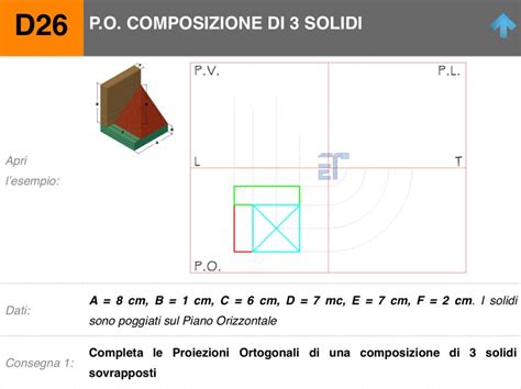 Raccolta Di Esercizi Sulle Proiezioni Ortogonali Tecnologia Capovolta