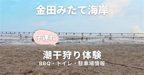 金田みたて海岸木更津子連れで潮干狩り！bbqや駐車場情報も！ Chibamaam