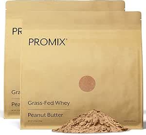 Promix Nutrition Whey Protein Powder Peanut Butter Lb Bulk Grass