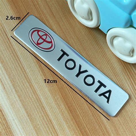 Ready Stock3d Car Sticker Metal Front And Rear Sign Trd Sports Logo Emblem Decal Replacement