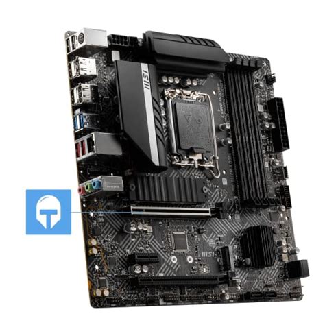 Msi Pro B M A Ddr Motherboard Matx Th Gen Intel Core Lga