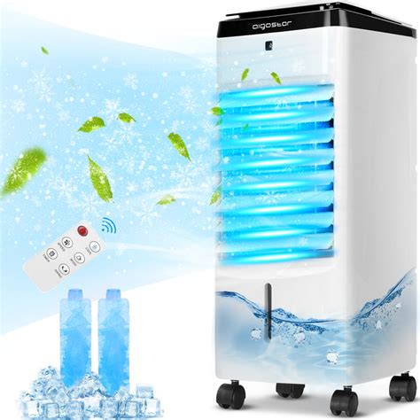 Portable Evaporative Air Cooler With 3 Modes Cooling And Humidification