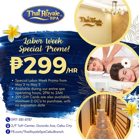 🥰 Yes We Heard Your Thai Royale Spa Cebu City Branch