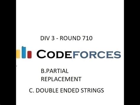 B C Partial Replacement Double Ended Strings Div Round