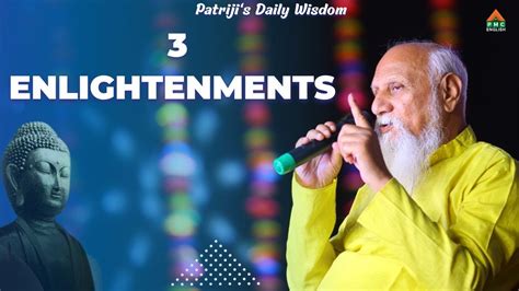 Enlightenments Patriji S Daily Wisdom Pmc English Youtube