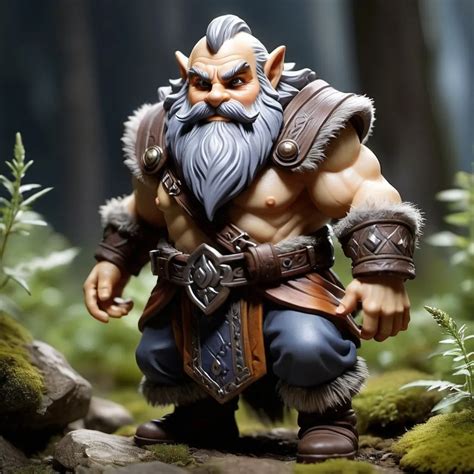 The spirit of a dwarf, the dwarf is neither male nor...