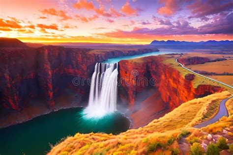 Cachoeiras Majestosas Desvendar A Beleza Das Naturezas Poderosas Foto