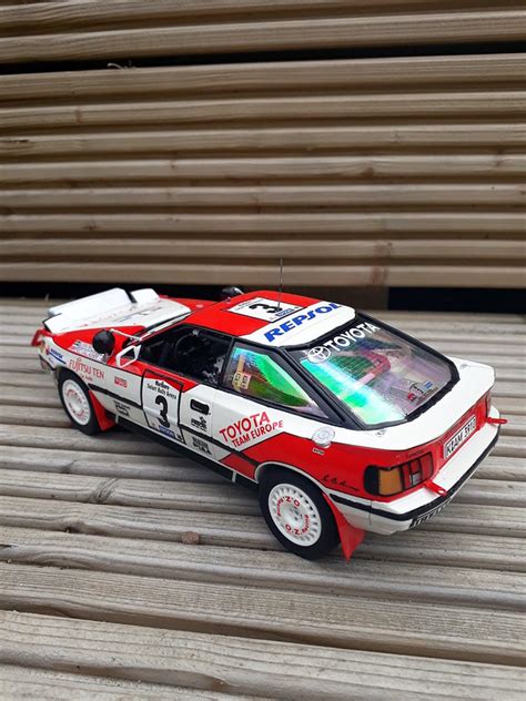 Aoshima Beemax Toyota Celica Gt Four Safari Rally Ready For