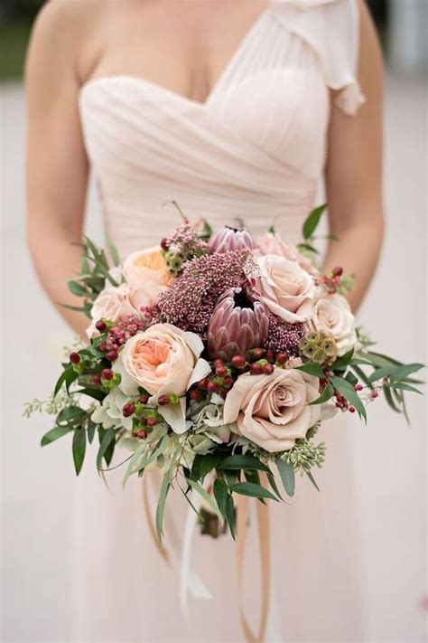 Dusty Rose Wedding Ideas Bridal Bouquet Kristen Weaver Photography Mauve Wedding Bridal