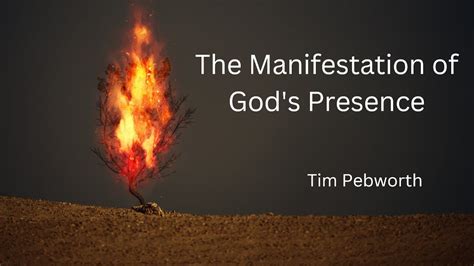 The Manifest Presence Of God Youtube