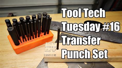 🔧tool Tech Tuesday 16 Transfer Punch Set Youtube