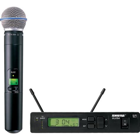 Shure ULX Standard Series Wireless Handheld ULXS24 BETA58 M1