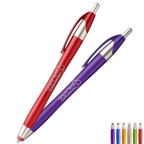 Javalina® Spring Ballpoint Retractable Pen & Stylus | Promotions Now