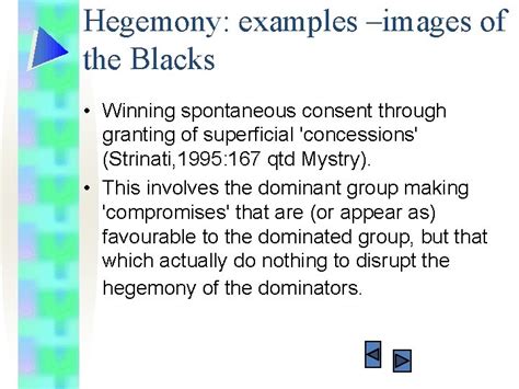 Hegemony Examples