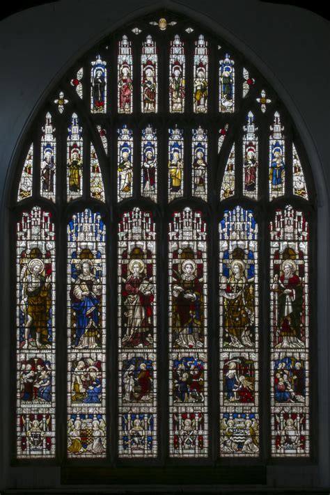 The Stained Glass Of All Saints Stamford Tracery Tales