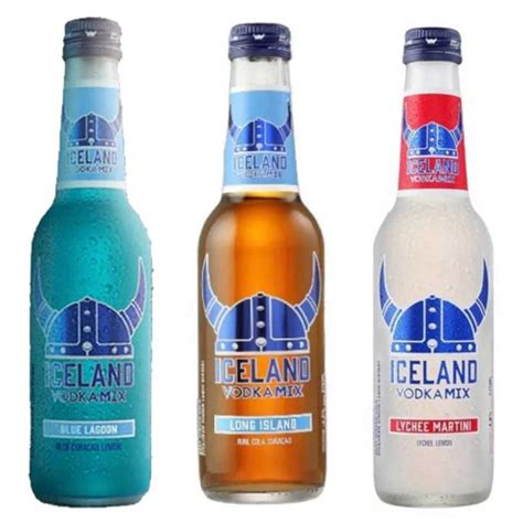 Jual Promo Bundle Iceland Vodkamix Blue Lagoon Long Island Lychee