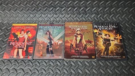 Resident Evil 4 Movie Collection Dvd Apocalypse Extinction