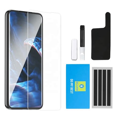 Blueo Full Glue Uv Tempered Glass For One Plus Blueo