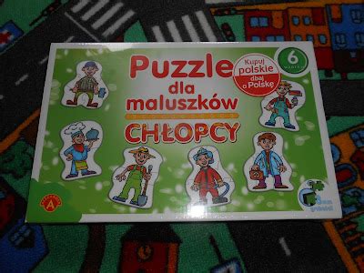 Alexander Toys Puzzle dla maluszka chłopcy WYCHOWUJE I TESTUJE