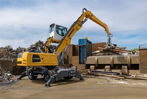 Liebherr Scrap Handlers On Display At Conexpo Con Agg 2020