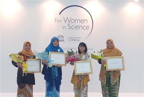 Beasiswa L Oreal Unesco For Women In Science Atmago