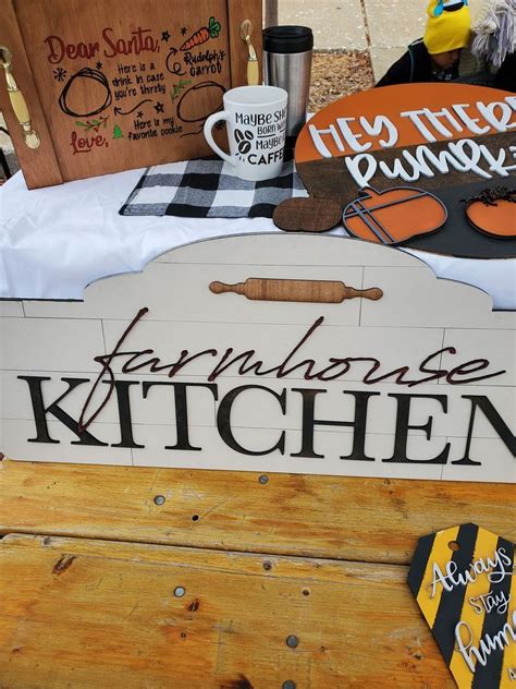 Farmhouse Kitchen signs | Kitchen signs, Farmhouse kitchen signs, Dear ...