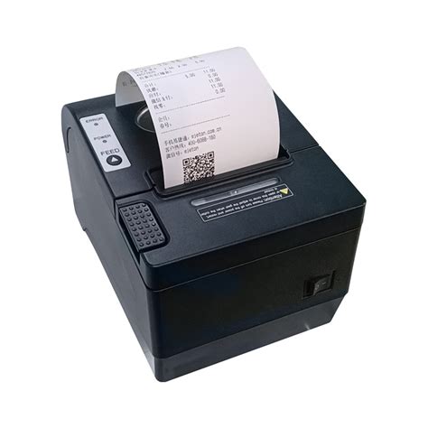 Masung 80mm Thermal Receipt Printer With Auto Cutter Restaurant Kitchen