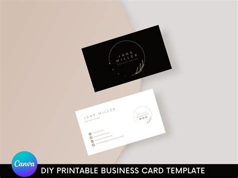 Esthetician Business Cards Esthetician Tools 9 Editable - Etsy