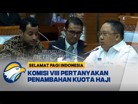 Penambahan Kuota Haji Rapat Dengar Pendapat Komisi VIII Kementerian