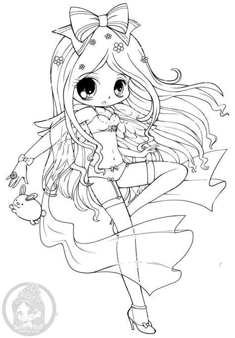 Manga Ange Kawaii Par Yampuff Chibi Coloring Pages Cool Coloring Pages