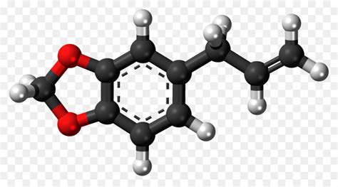 Lacide Benzoïque Lacide Carboxylique Ballandstick Modèle Png Lacide