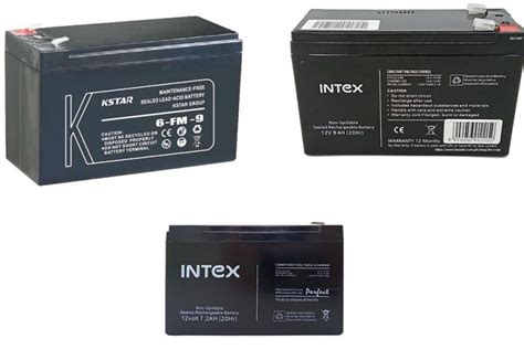 Intex Battery For Ups And Kstar Fm Maintenance Free Sealed Lead