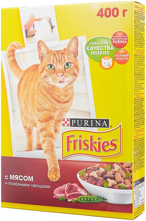 Сухой корм для кошек Friskies с мясом, курицей и полезными овощами 2 кг ...