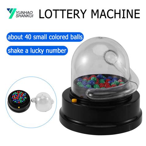 Electric Lucky Lottery Toy Number Picking Machine Mini Lottery Bingo