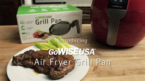 Introducing The Gowise Usa Air Fryer Grill Pan Youtube