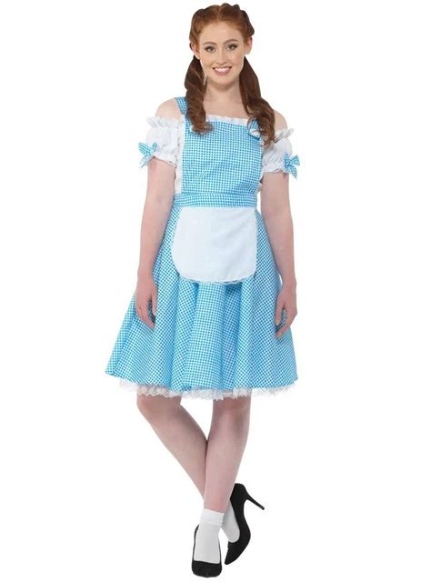 Womens Plus Size Dorothy Wizard Of Oz Book Week Costume Dress