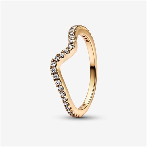 Gold plated Rings for Women | Pandora US