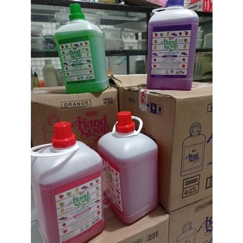 Jual Hand Soap Yuri Galon Liter Sabun Cuci Tangan Cair Shopee