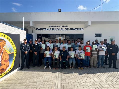 Capitania Fluvial De Juazeiro Finaliza Curso De Forma O